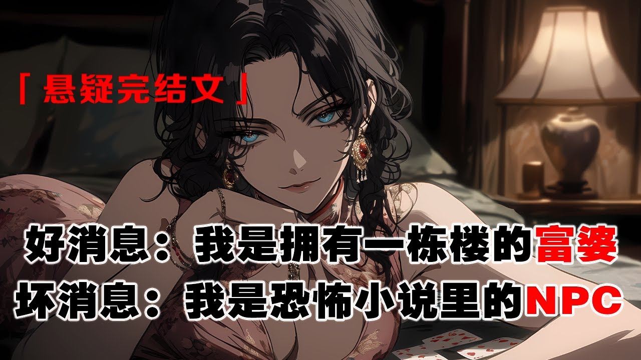 💢《富婆NPC的恐怖公寓》：我是一個吃穿不愁，擁有一棟出租公寓的富婆，但我是恐怖小說的NPC。公寓裏每周都會出現的新面孔，但是幾乎在一周時間裏又會消失不見......