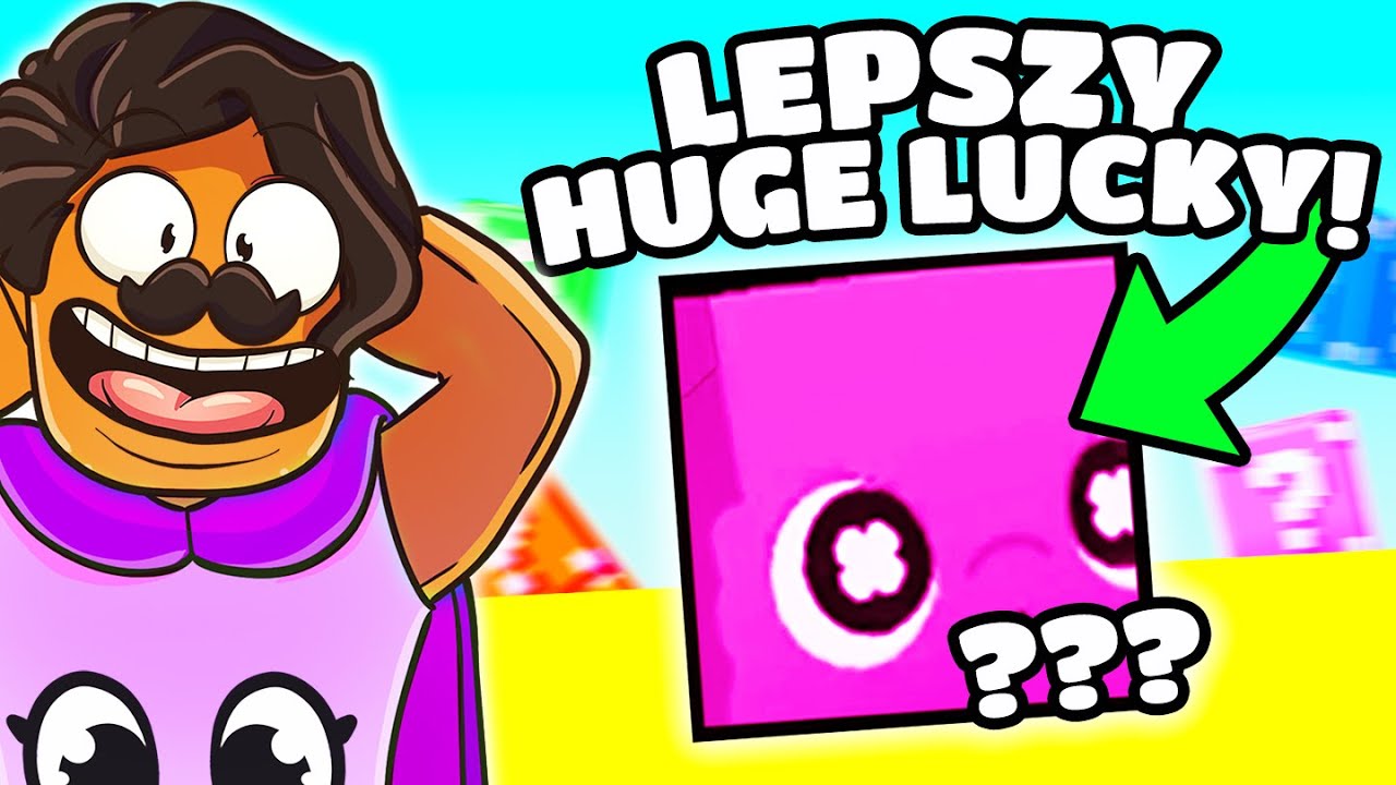 NOWY OGROMNY UPDATE I NOWE HUGE LUCKI PET w Pet Simulator X