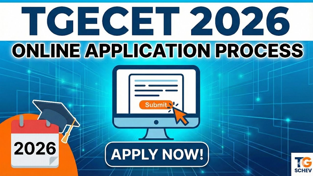 How to apply For TGECET  2026|Step By Step Application Process |TS ECET 2026 application process