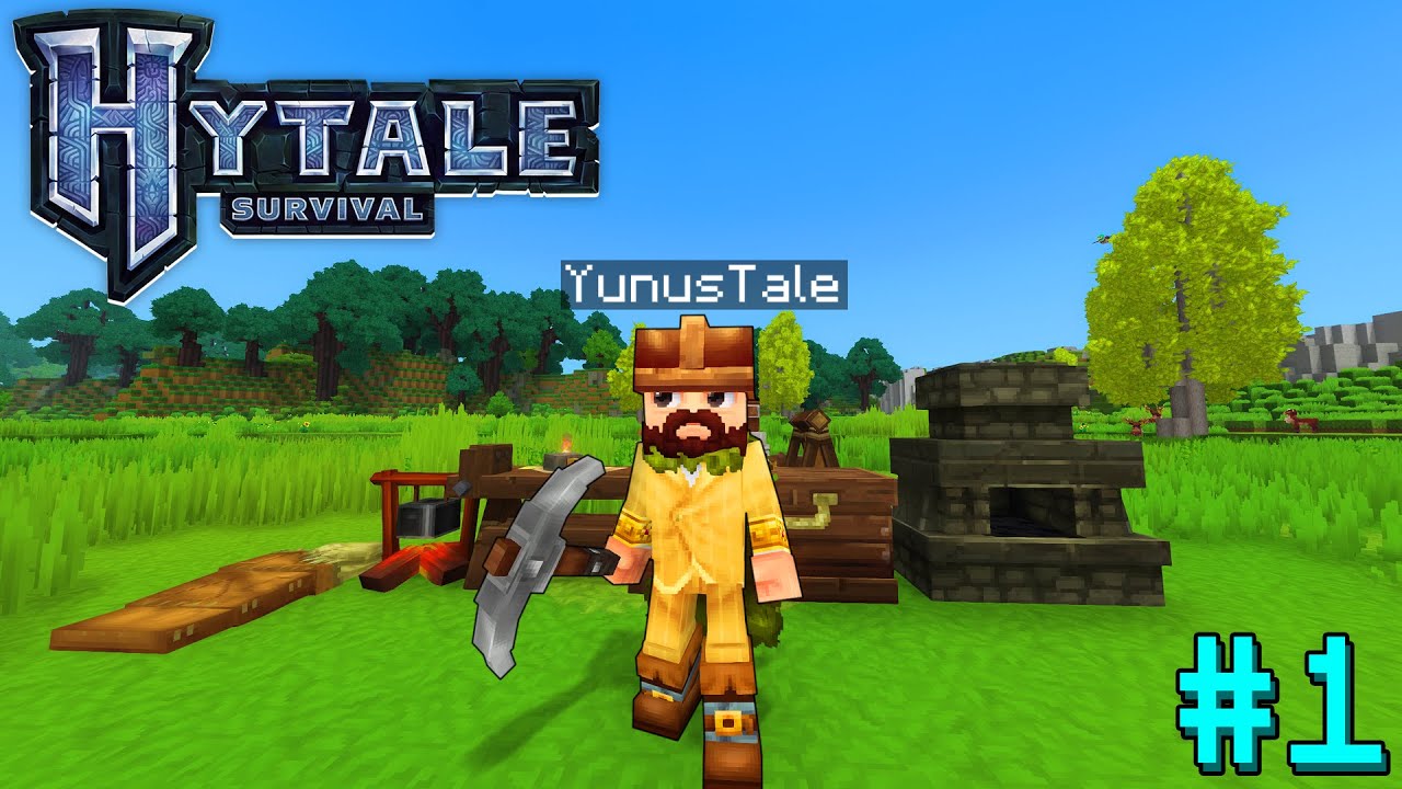 MÜKEMMEL BAŞLANGIÇ!! | HYTALE Survival | Bölüm 1