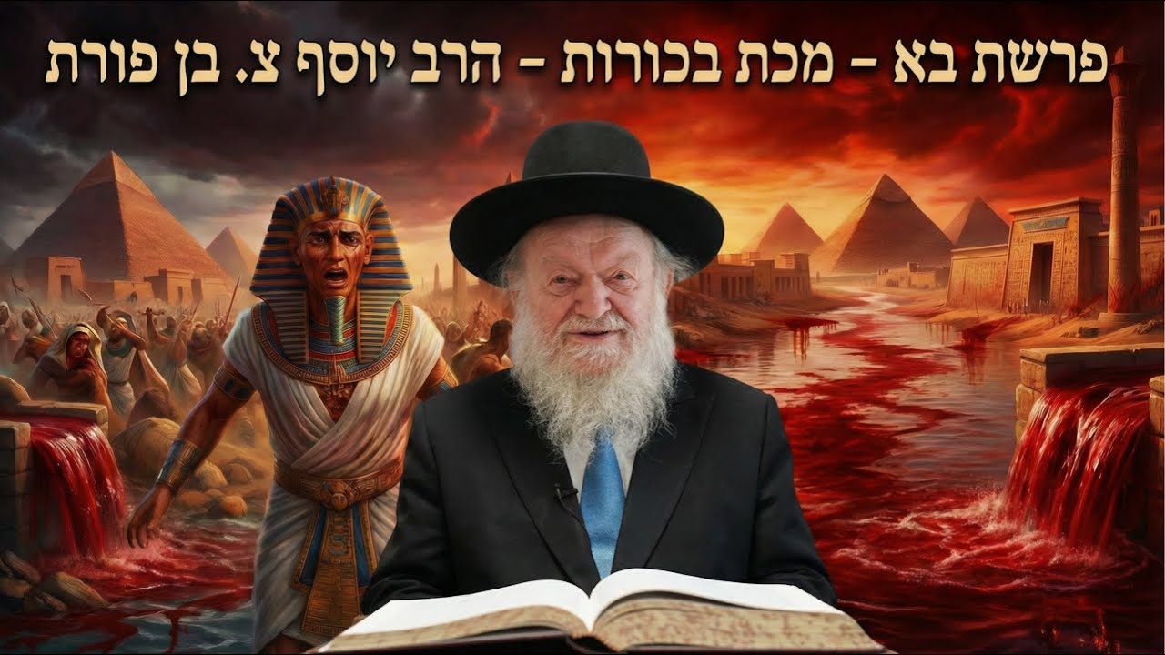 פרשת בא - מכת בכורות - הרב יוסף צ. בן פורת - תשפ
