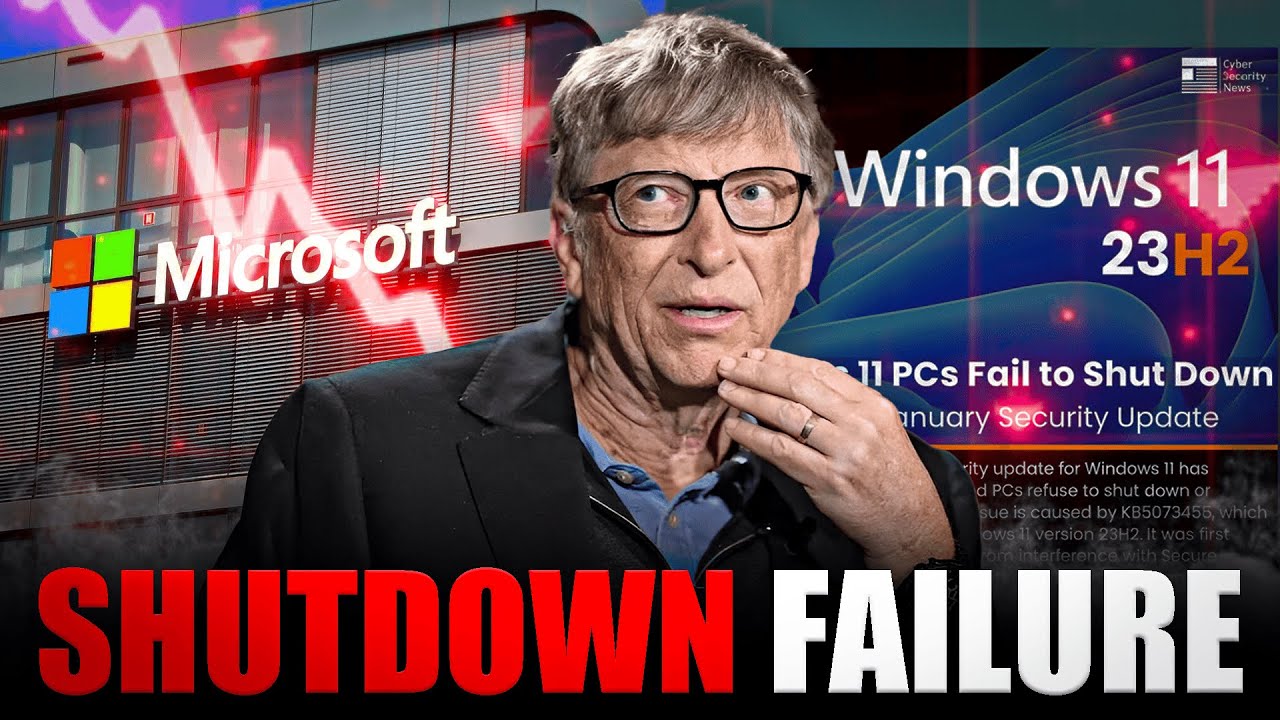 Bill Gates PANICS as Windows REFUSES to Shut Down — Users LOSE PATIENCE!