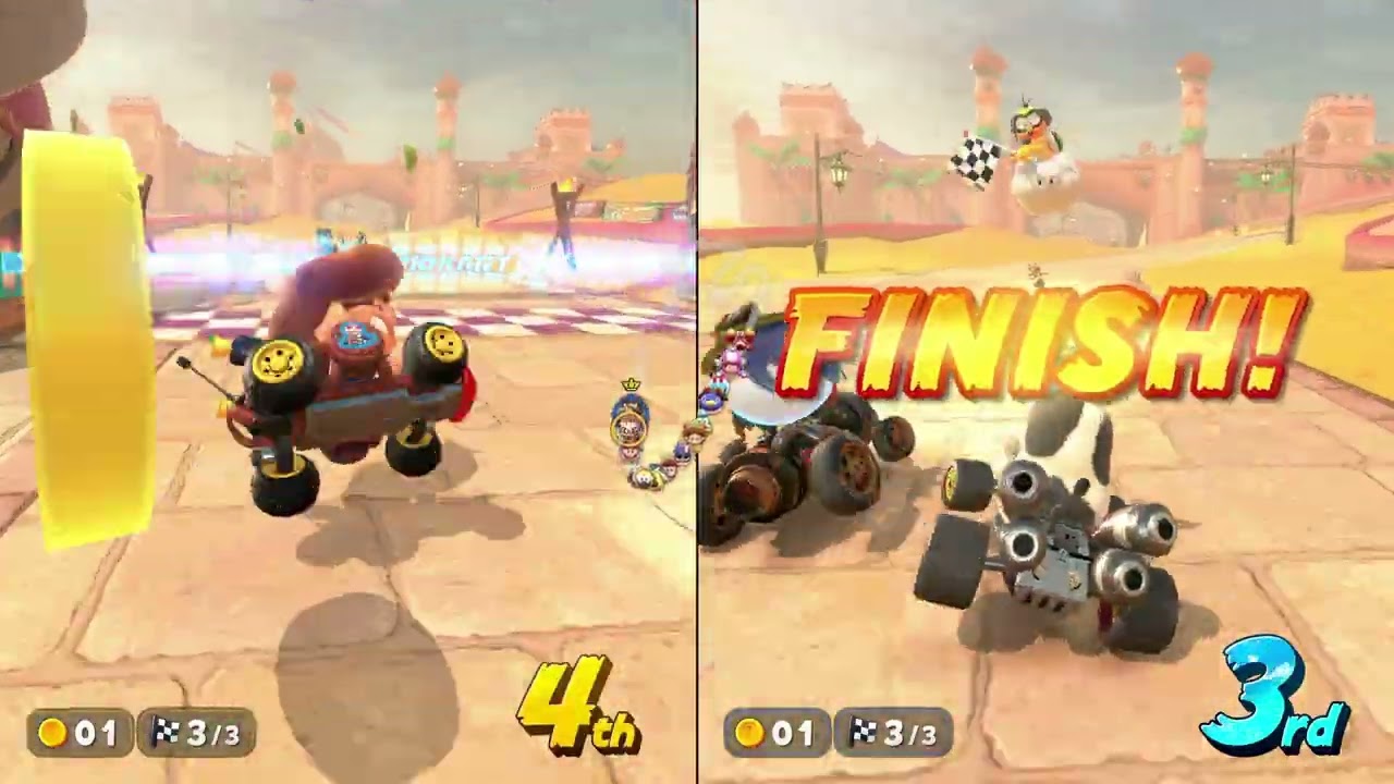 DAD VS SUPERSON. EPISODE 2. Mario Kart World