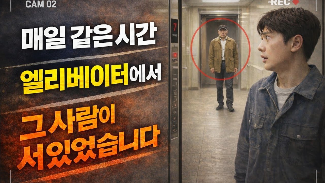 매일 엘리베이터에서 마주친 노인의 정체… 20년 전 우리 가족을 무너뜨린 범인이었습니다