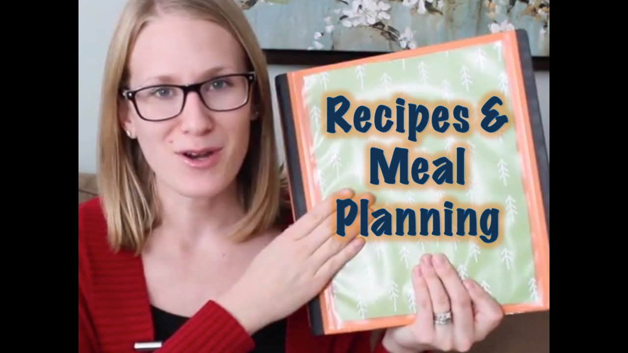 Meal Planning and Recipe Organization