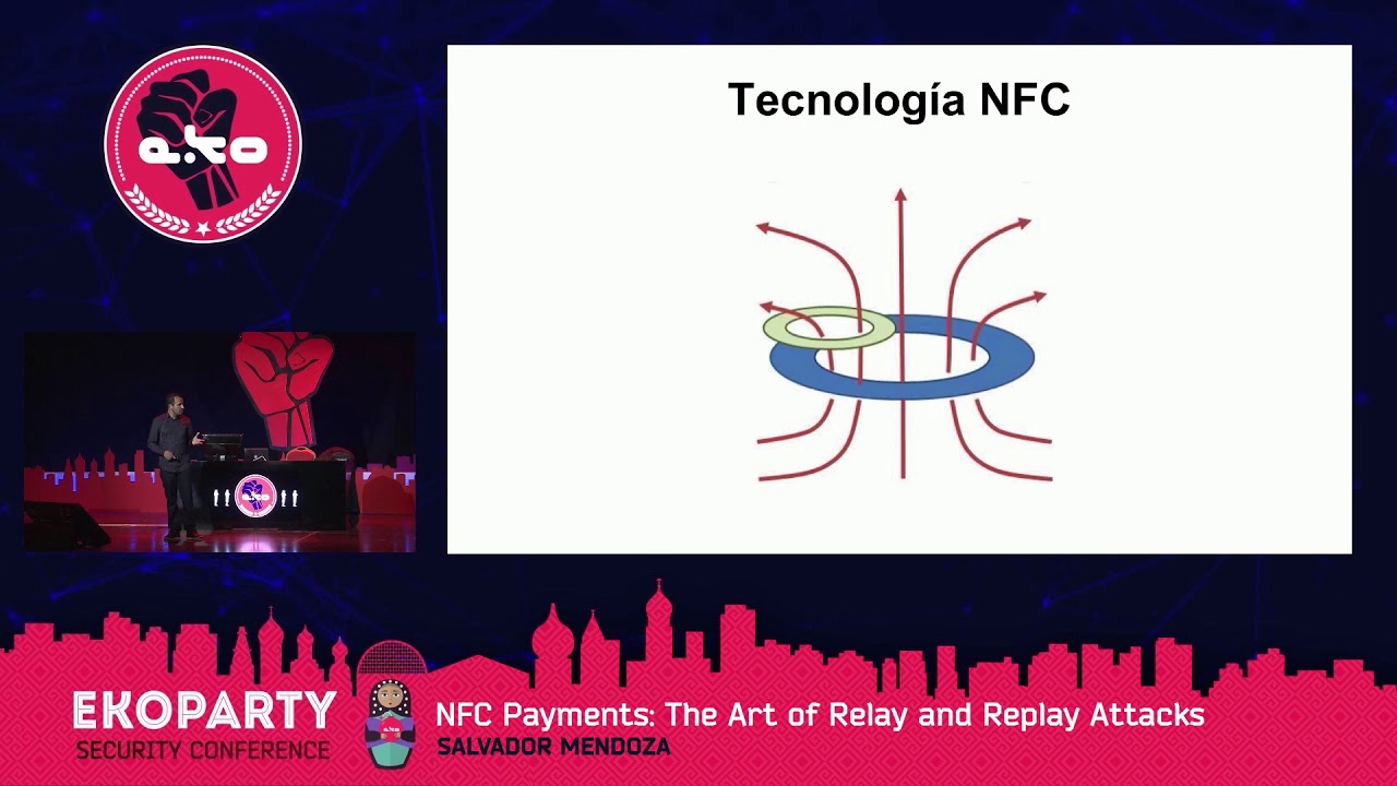 Salvador Mendoza | NFC Payments: The Art of Relay and Replay Attacks | Ekoparty 2018