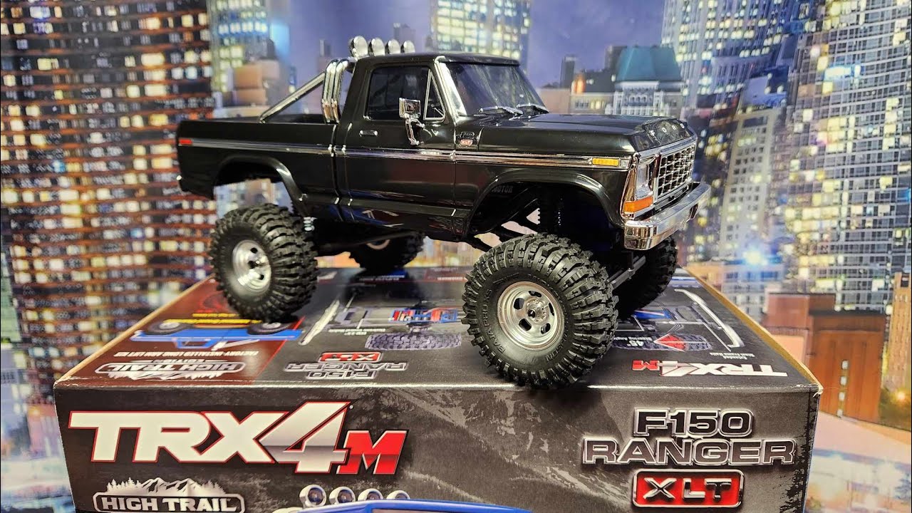 Traxxas TRX4M Ford F150 Ranger High Trail Crawler Gears Injora 55T motor