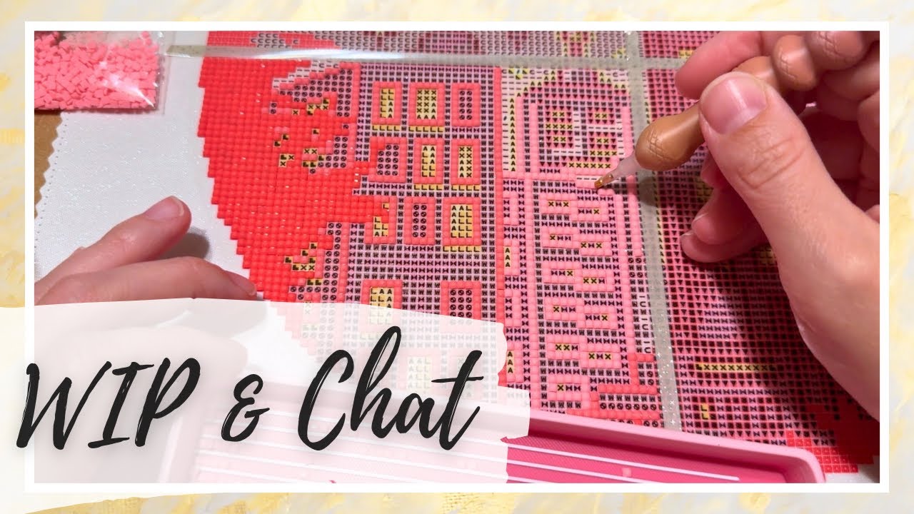 WIP and Chat - Kitting up a new project, spring break, and... we adopted a puppy!
