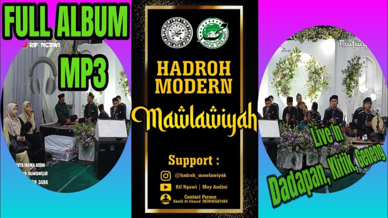 BEST FULL ALBUM 🎧 MP3 | HADROH MODERN MAWLAWIYAH | IN DADAPAN - KLITIK - GENENG