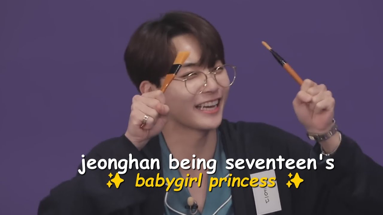 jeonghan being seventeen's ✨️ 𝑝𝑟𝑖𝑛𝑐𝑒𝑠𝑠 ✨️