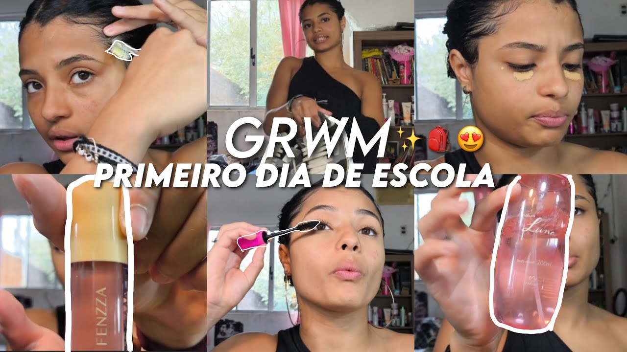 ARRUMA-SE COMIGO PARA ESCOLA 🚍 📚 |VITORIA BITENCOURT 