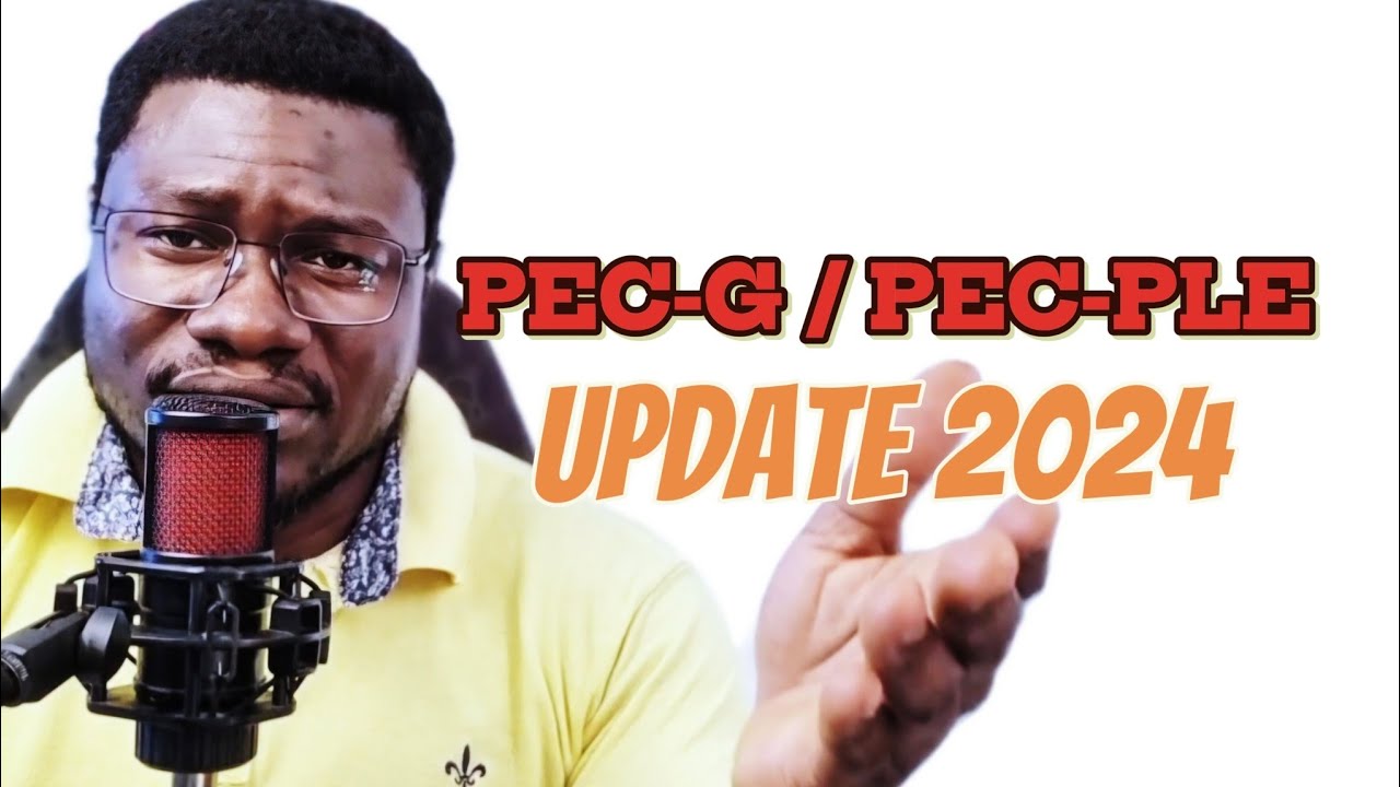 PEC-G and PEC-PLE update 2024