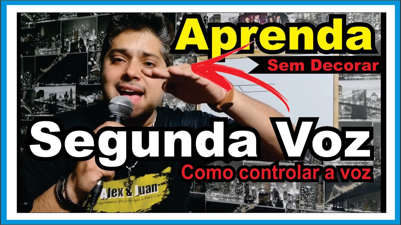 COMO FAZER SEGUNDA VOZ ? Olha só essa técnica pra fazer sem decorar