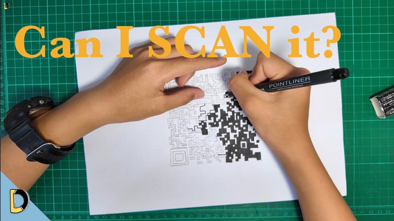 I Drawn A QR Code...(and tried to scan it)