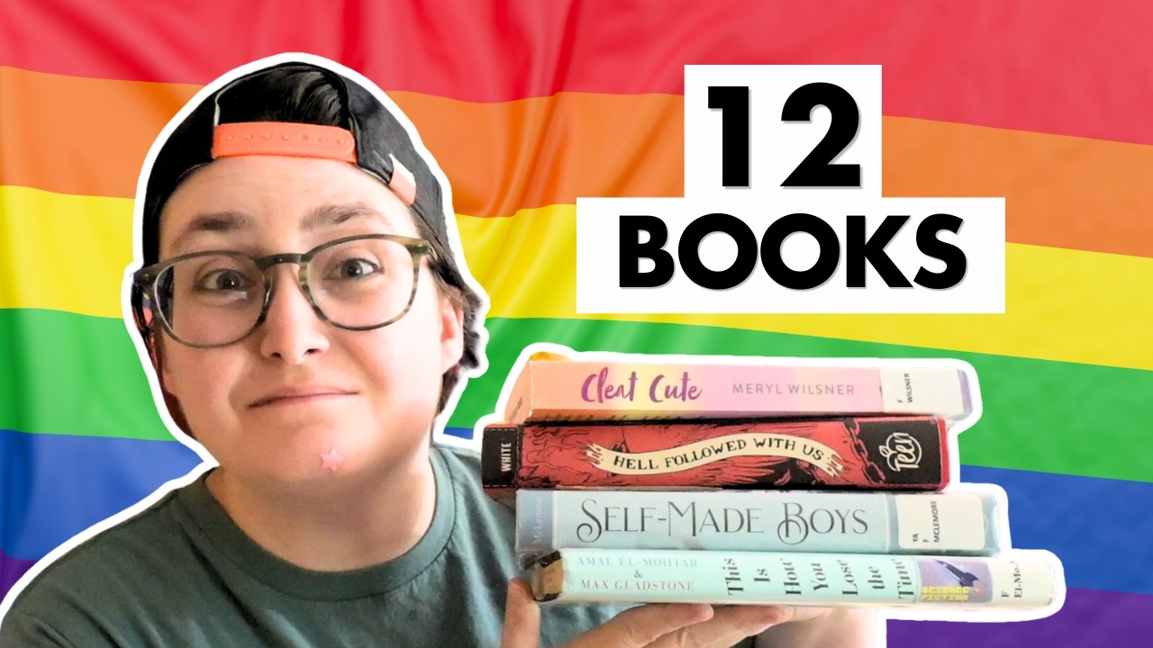 Every Book I Read for Pride Month 📚🏳️&zwj;🌈 (12 Books) | June Reading Wrap Up #booktube