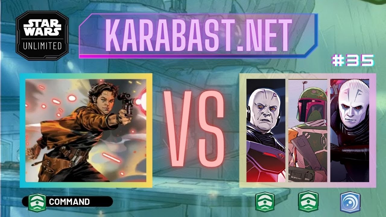 Han Green Gambit: Shadows of the Galaxy Gameplay | Star Wars Unlimited | Karabast Premier Ep. 35