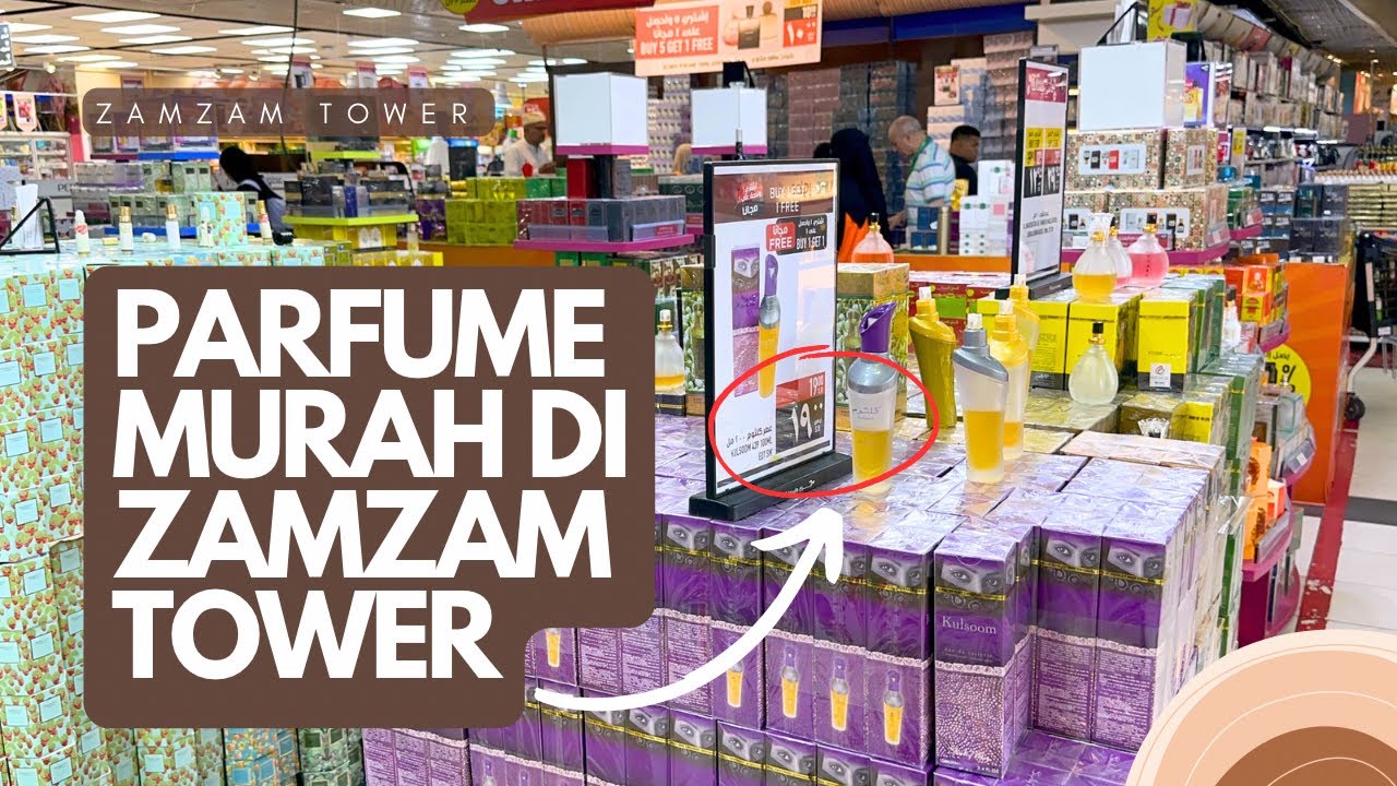 Parfume Disini Murah-Murah! Zamzam Tower Mekah #mekah #parfum