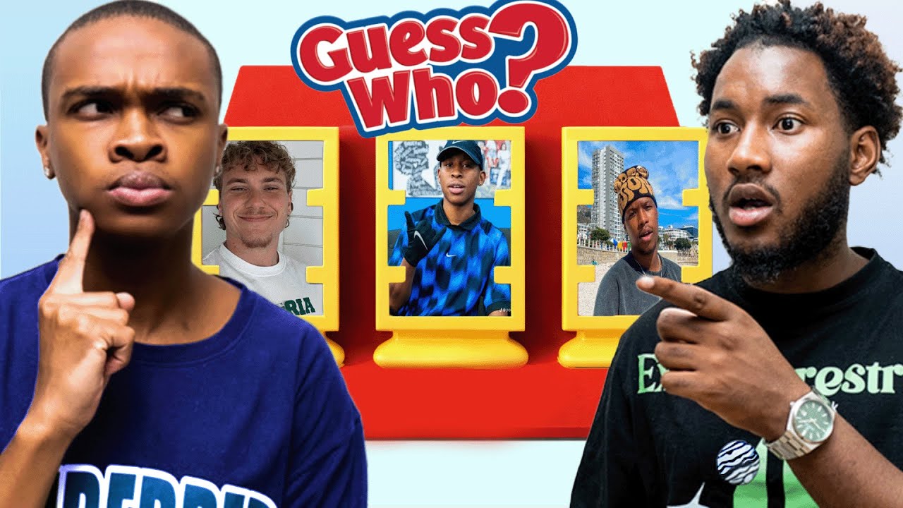 GUESS WHO YOUTUBE EDITION FT @ReggieMohlabiRSA