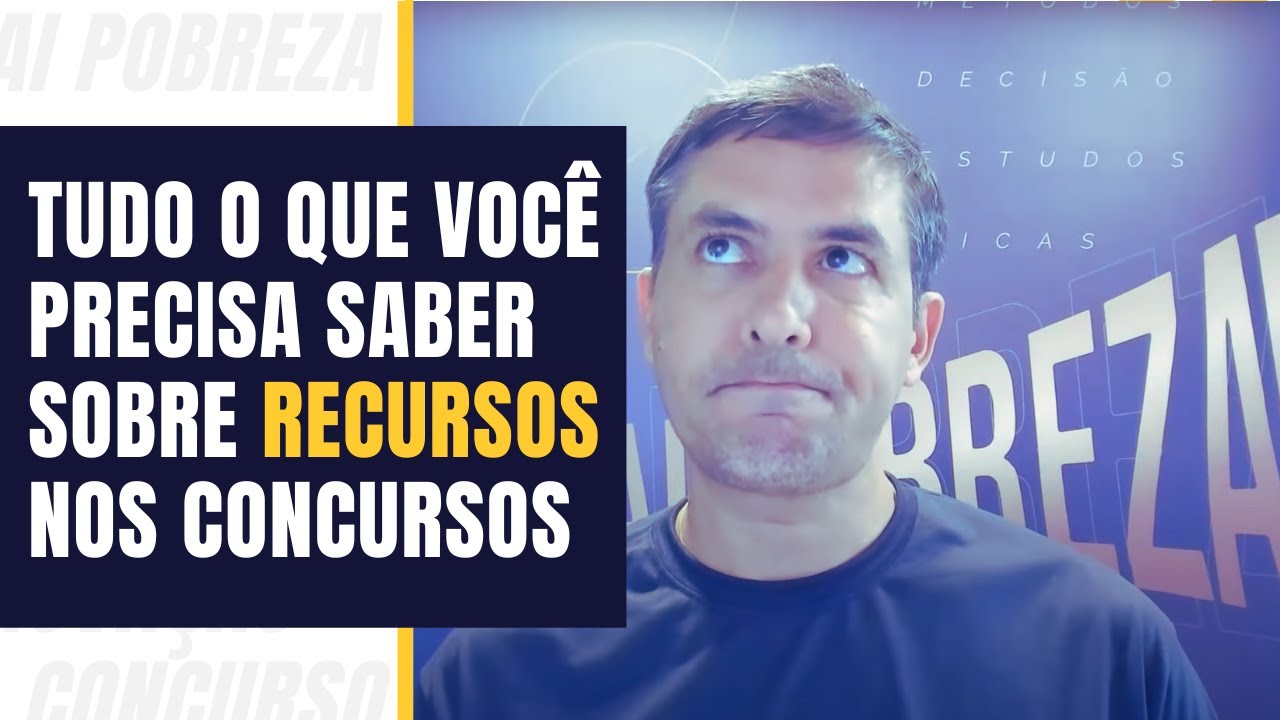 Tudo o que você precisa saber sobre recursos nos concursos