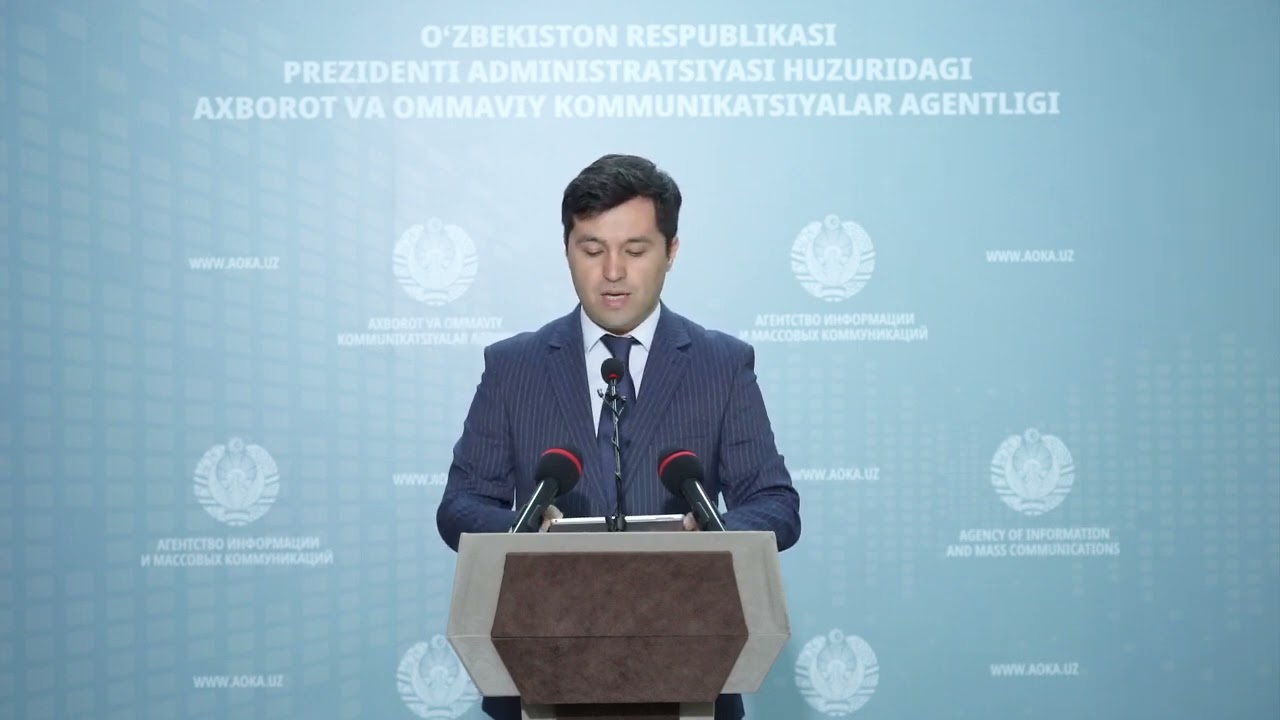 Kadastr agentligi brifingi - Ne’mat Atamuratov