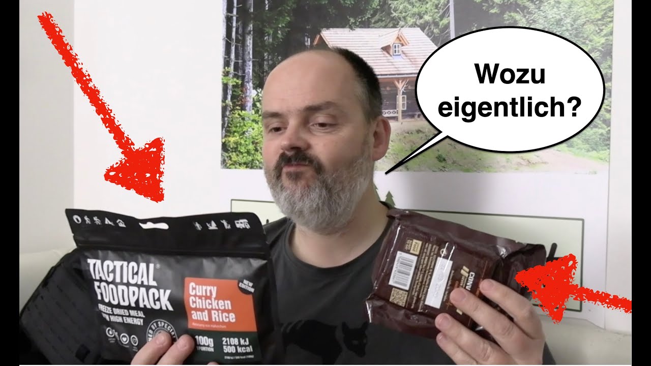 Das Missverständnis mit der Langzeit Nahrung für den Blackout | Krisen Nahrung
