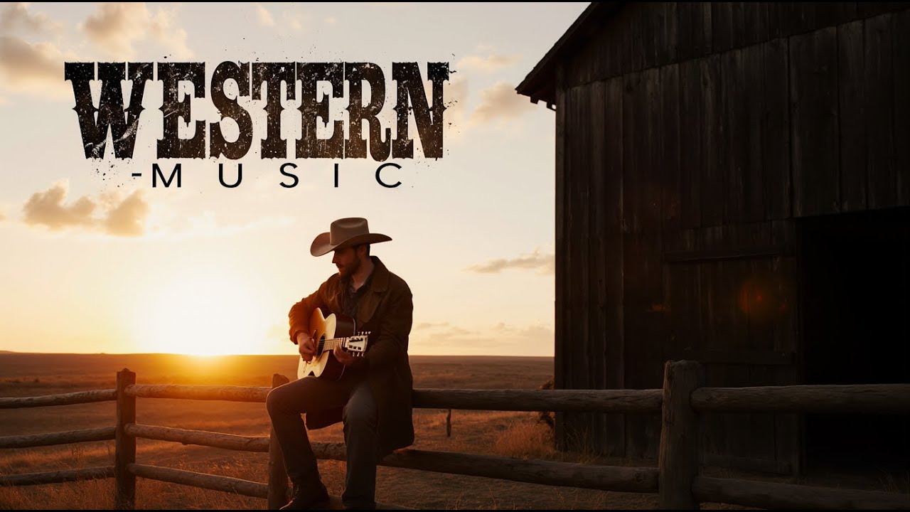 Western Campfire Stillness | Peaceful Cowboy Music for Relaxation