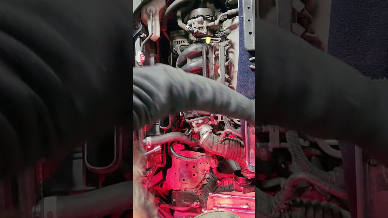 09 honda accord 2.4 starter removal