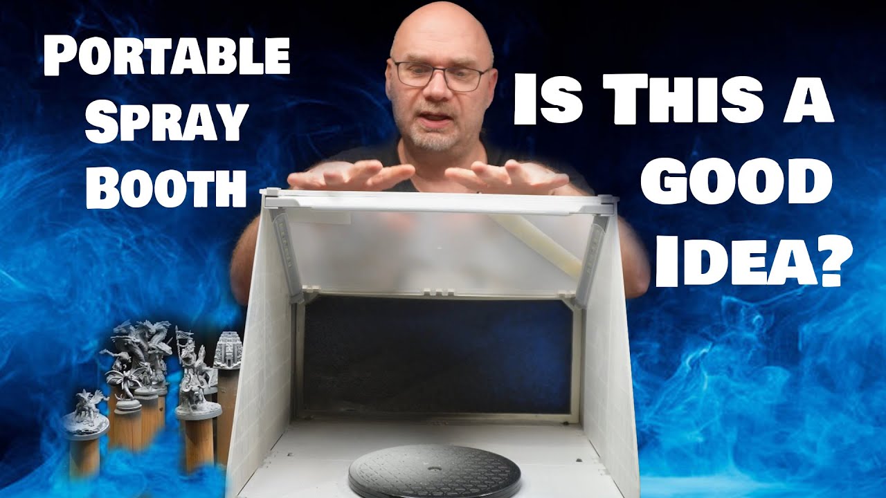 Miniature Priming with Airbrush: VEVOR Spray Booth Put to the Test!