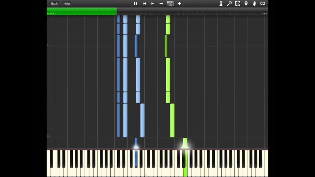 [Synthesia] (TV Size) Masato Hijirikawa - Knocking on the Mind [Uta no Prince-Sama]