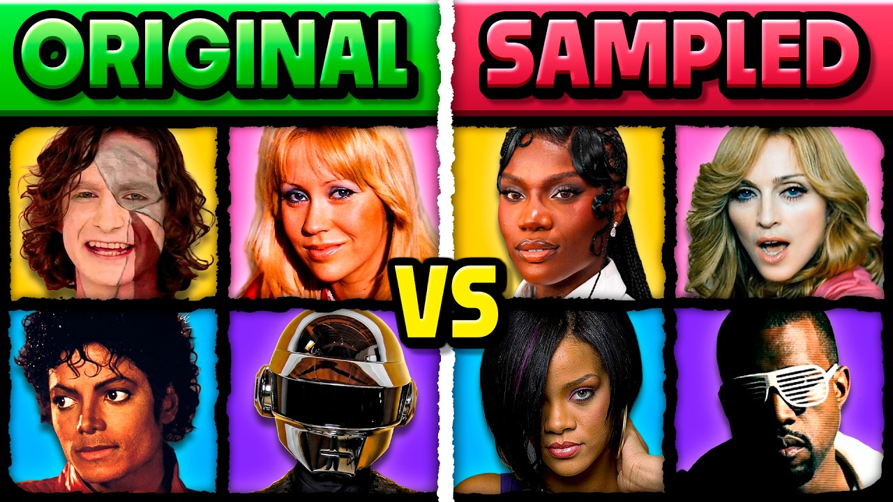 ORIGINAL SONG vs SAMPLED SONG