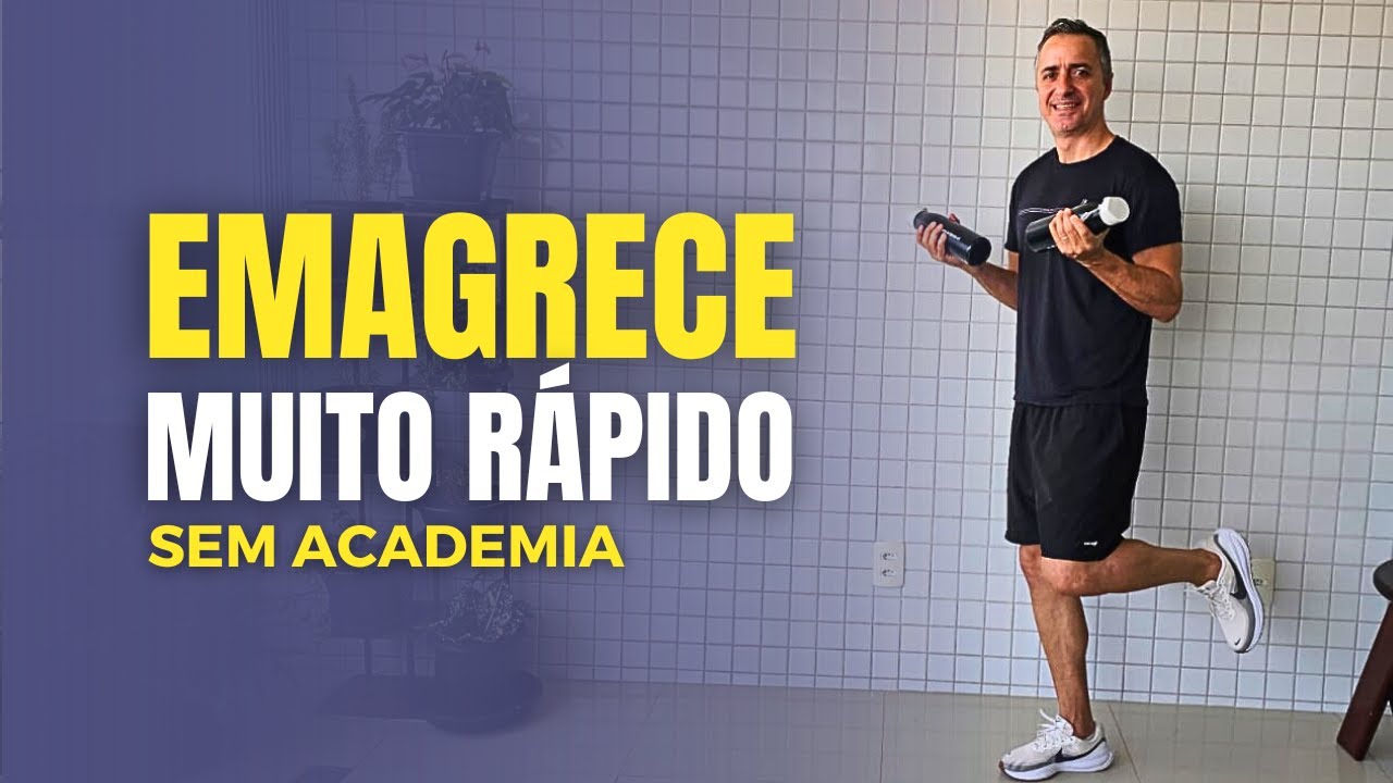 Como Emagrecer Sem Academia Após os 50 (Treino em Casa para Iniciantes)