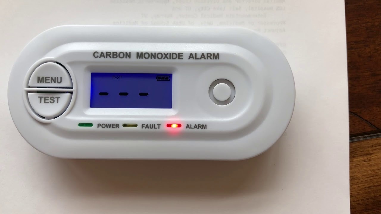 Carbon Monoxide Alarm Sound