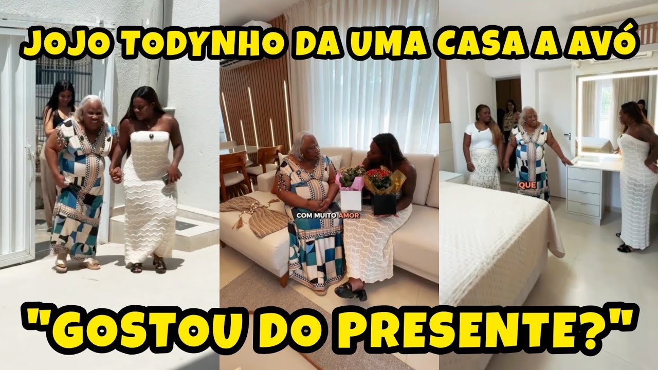 ELA PEDIU TAMBÉM UM MEGA HAIR IGUAL O DA NETA KKKK QUEM AGUENTA ESSA VOVÓ LINDA #jojotodynho 