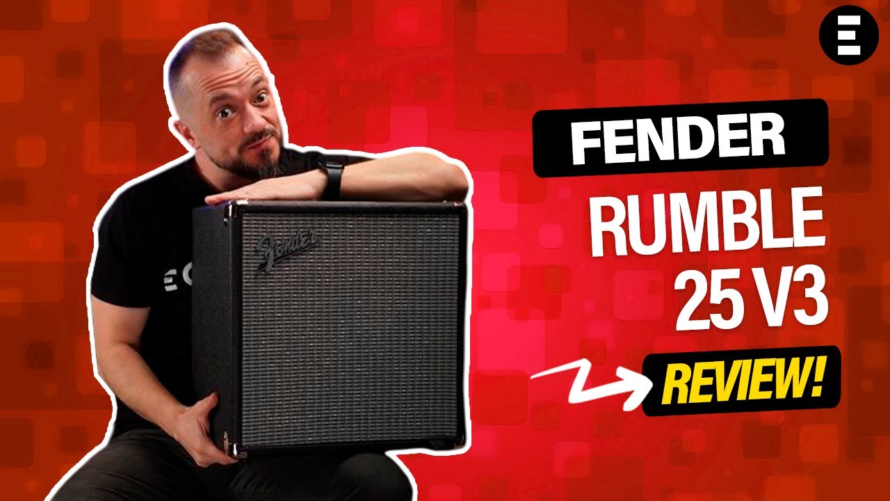 Amplificador para Baixo Fender Rumble 25 V3 | EGITANA.pt