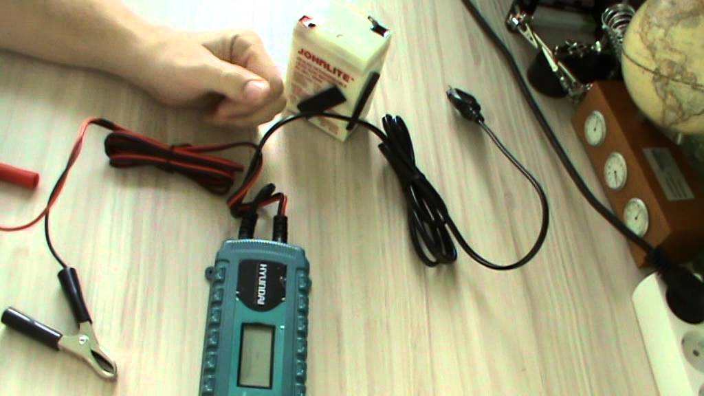 Зарядное устройство Hyundai HY 400 обзор Digital Smart Battery Charger