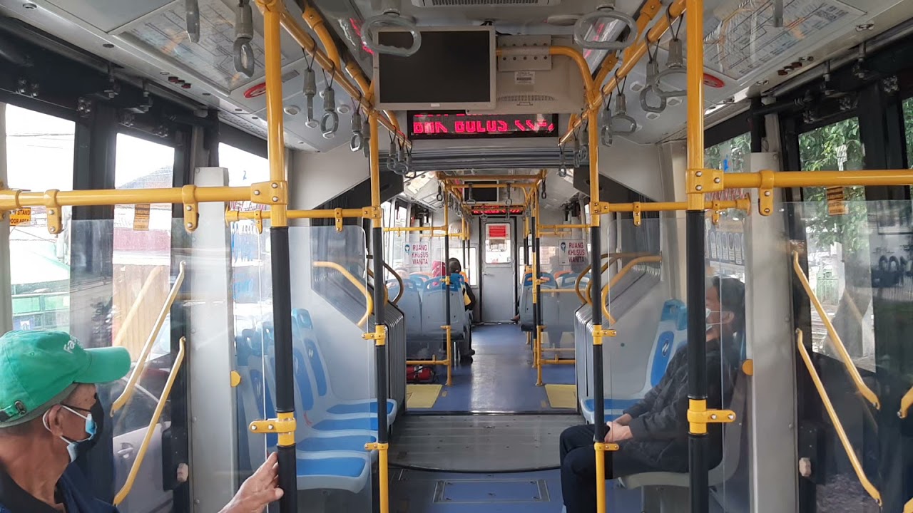 Onboard Zhong Tong Bus LCK6180GC Transjakarta Koridor 8 Full Trip (Harmoni - Lebak Bulus)