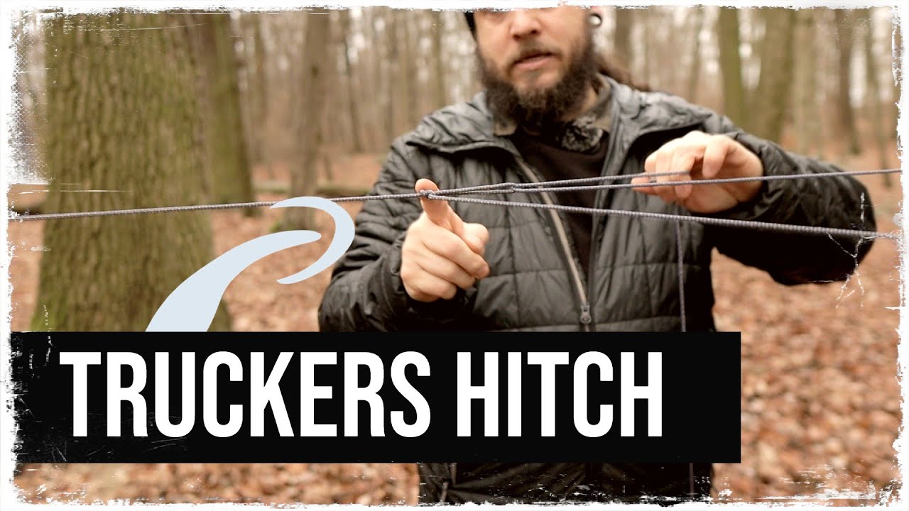 So spannst DU Deine RIDGELINE richtig ⛺ Truckers-Hitch & 2 halbe Schläge