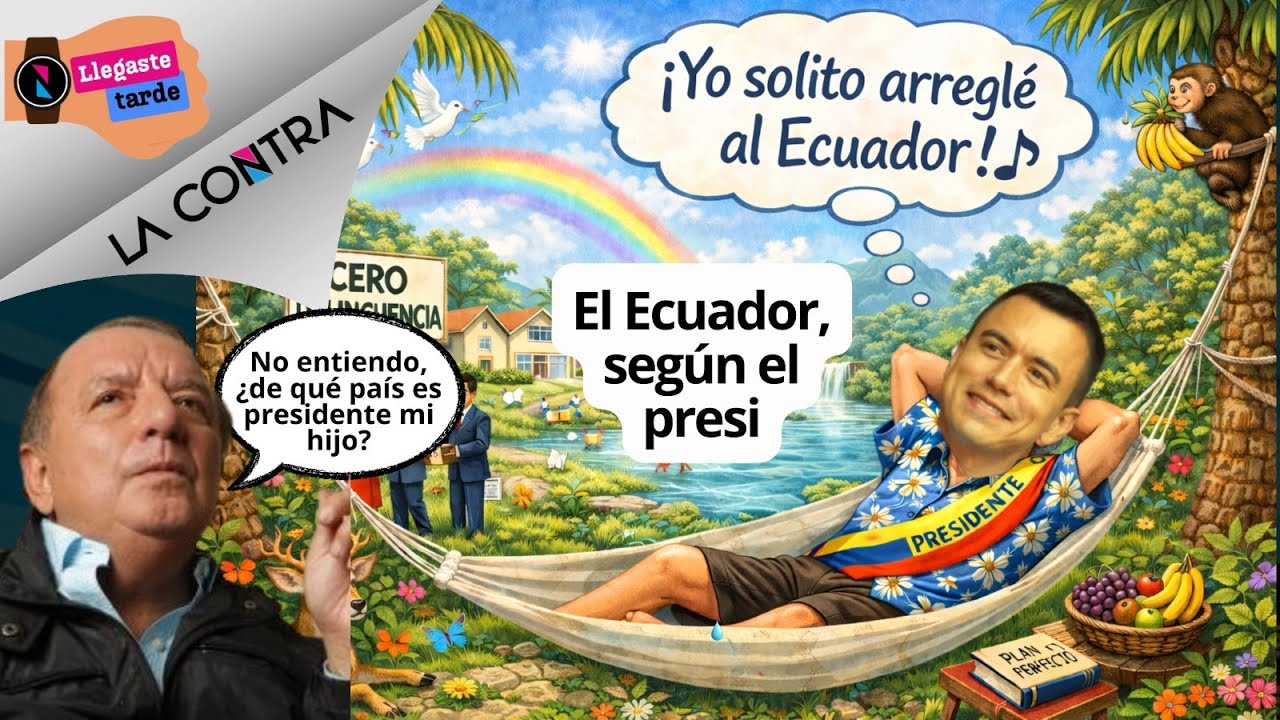 🔴NOBOA DELIRA EN PANAMÁ Y DICE QUE 