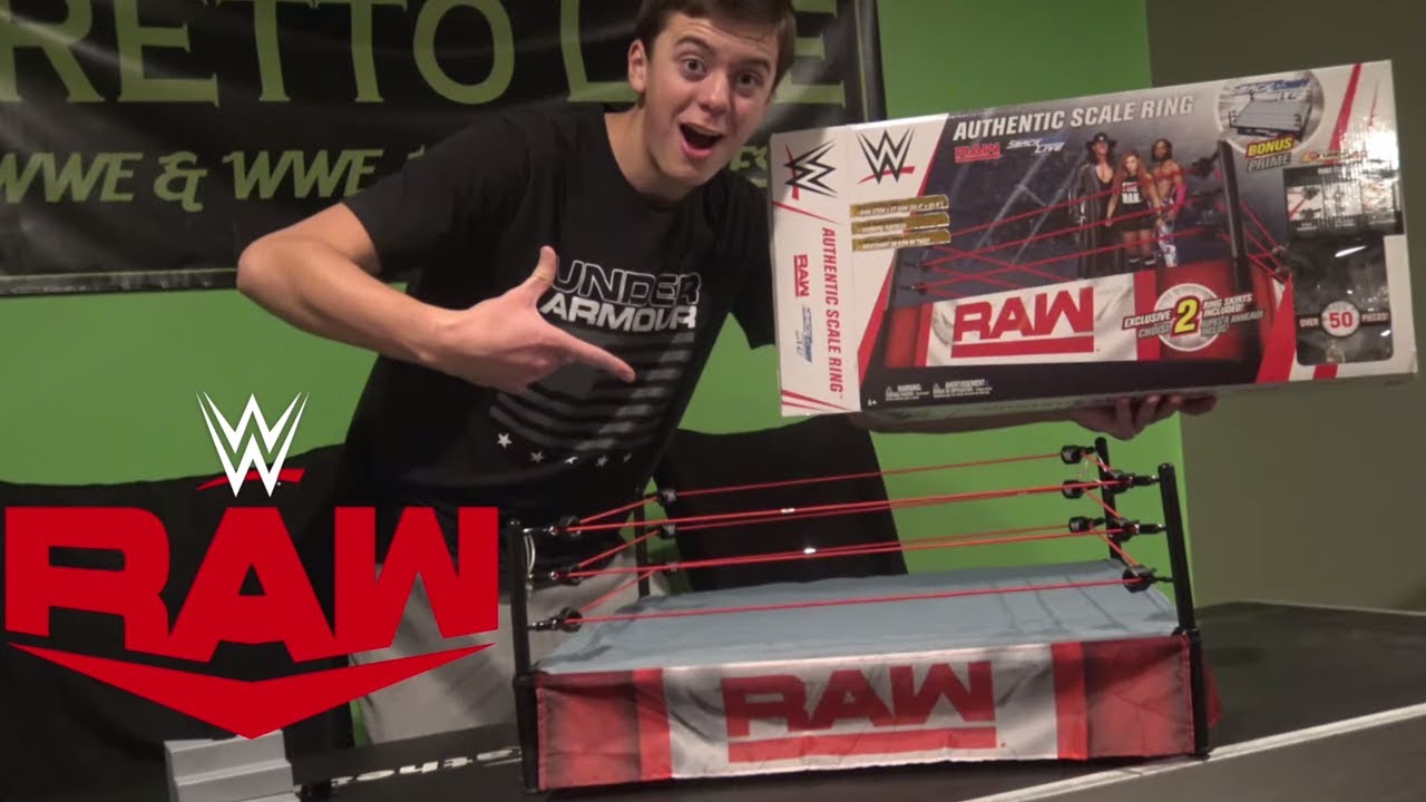 WWE Figure Authentic Scale Ring RAW & SmackDown Edition
