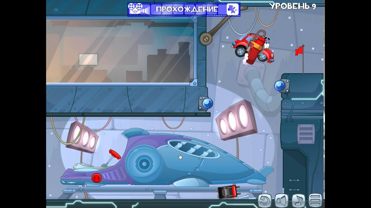 прохождение Wheely 3 часть игра машинки Вилли 3