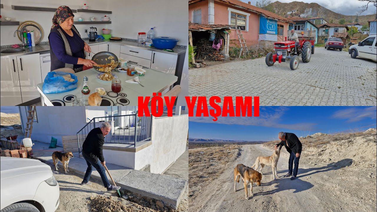 DOĞAL KÖY YAŞAMI HATİCE HANIMIN KÖYÜNE GİTTİ YENİ EVİMİZİN ÇEVRESİNİ DÜZENLİYORUZ