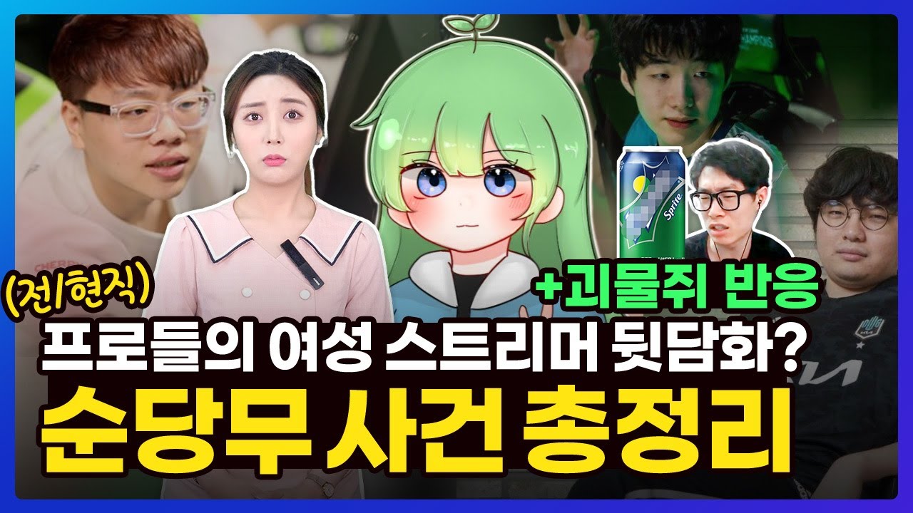 순당무 여자 서폿 챌린저 사건 총정리! 전, 현직 프로게이머들의 여성 스트리머 뒷담화?ㅣe스포츠뉴스