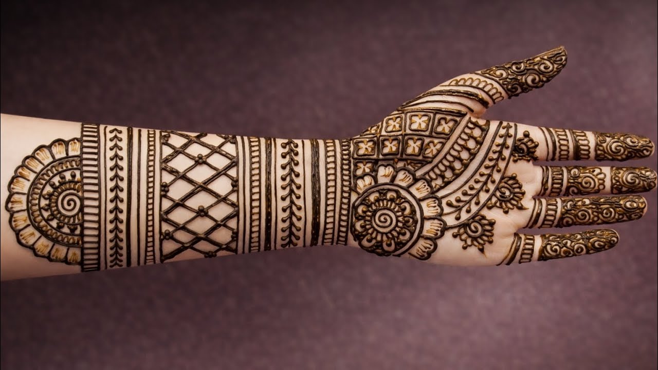 दुल्हन मेहंदी लगने का सबसे आसान तरीका | dulhan mehndi design | mehndi design | bridal mehndi designs
