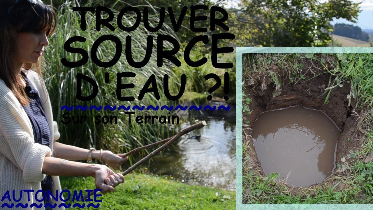 Sourcier : Trouver de L'EAU sur son terrain !! [Source] [Eau] [Baguette en Y]