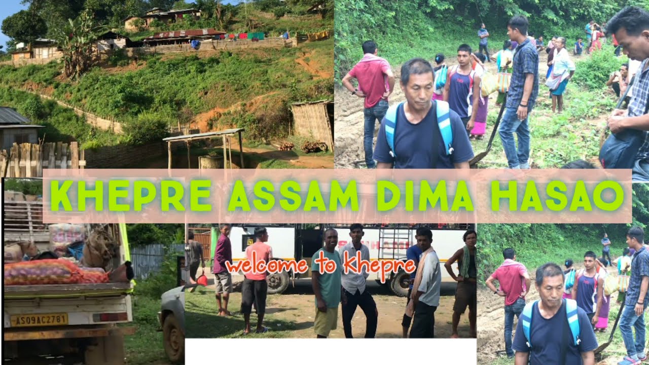 Weekly Market In Khepre Assam Dima Hasao Dist.Journey from Nagaland to Assam# Vlog