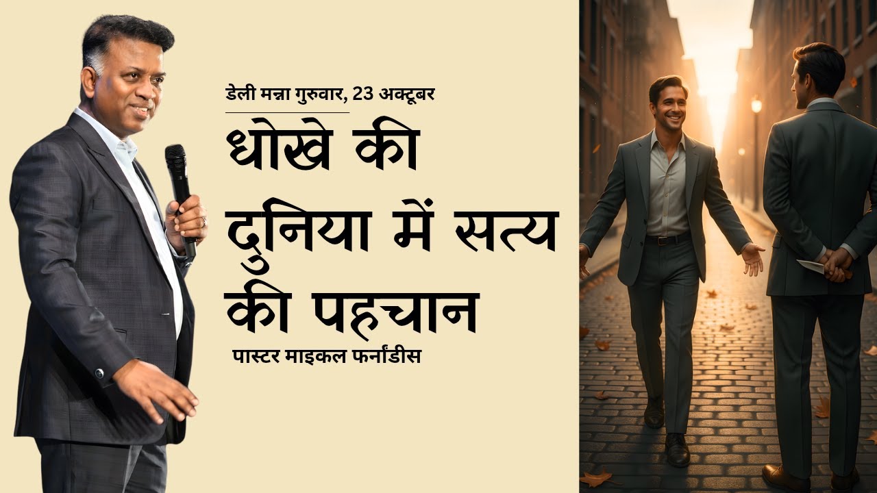 धोखे की दुनिया में सत्य की पहचान | २०२५१०२३