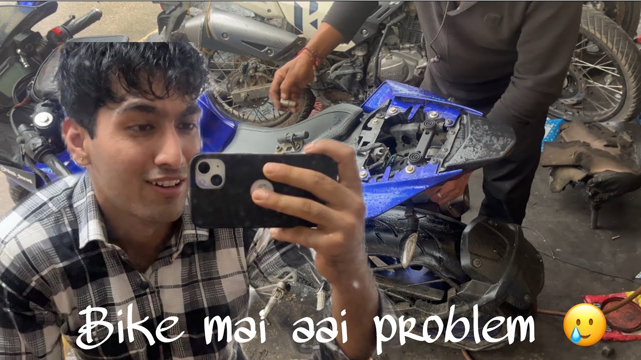Bike(r15v4) ke sensor mai aai problem ￼🥲#r15v4 