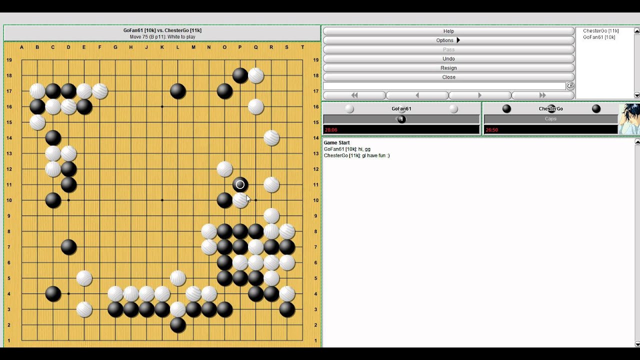 Go Game (11kyu) Live Commentary Part 1
