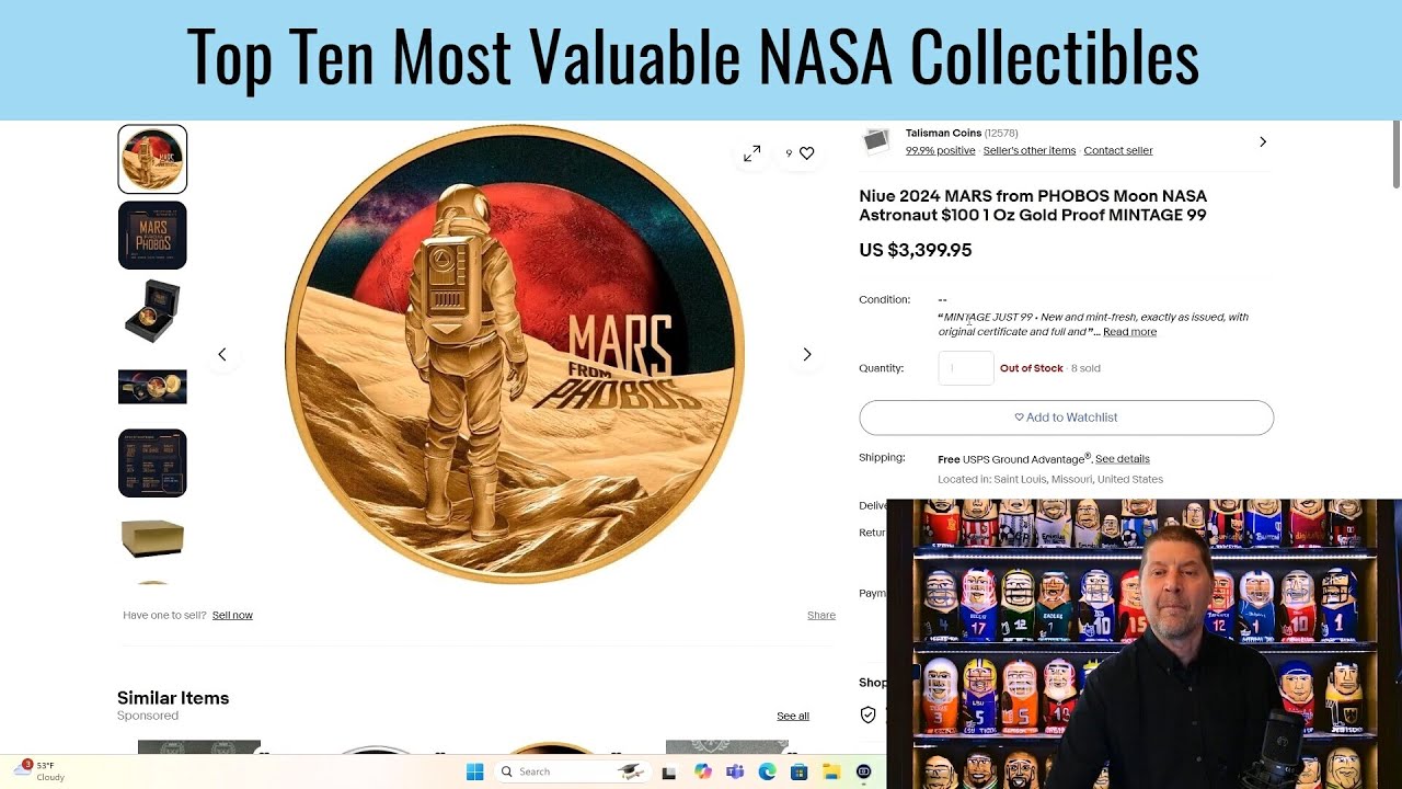 Top Ten Most Valuable NASA Collectibles You Might Own