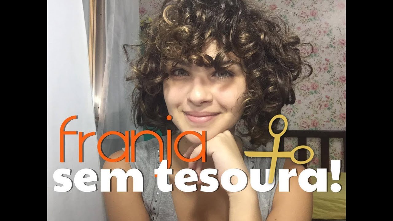 FRANJA FALSA EM CABELO CACHEADO!